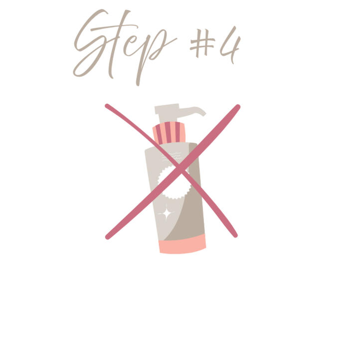 NO LOTION, make-up or deodorant before your spray tan!